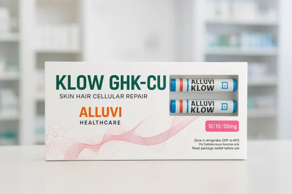 injection sites for klow peptide Alluvi 70mg GHK-Cu (R&D Only) Glutathione, Glutaredoxins, and Iron filter-ingredient: KSM-66 Ashwagandha Select Amount:1 Month Supply - 20 Sachets